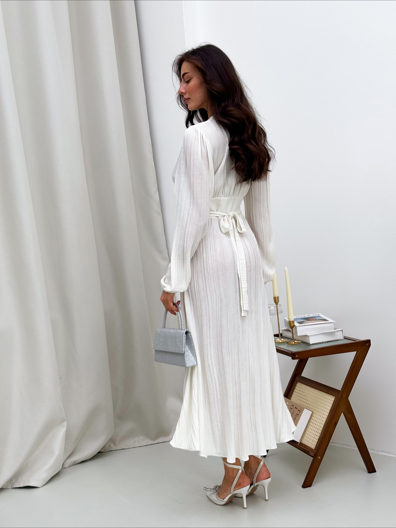 Платье миди ART KNIT модель 39255 Фото