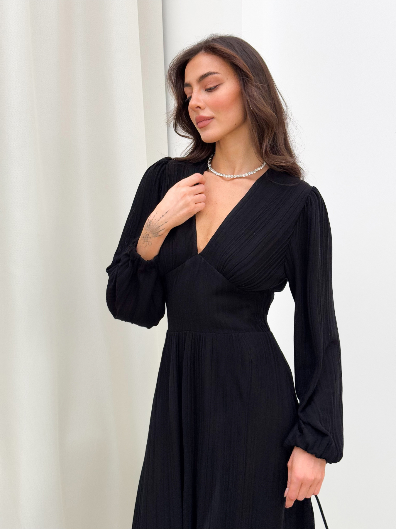 Платье миди ART KNIT модель 39257 Фото