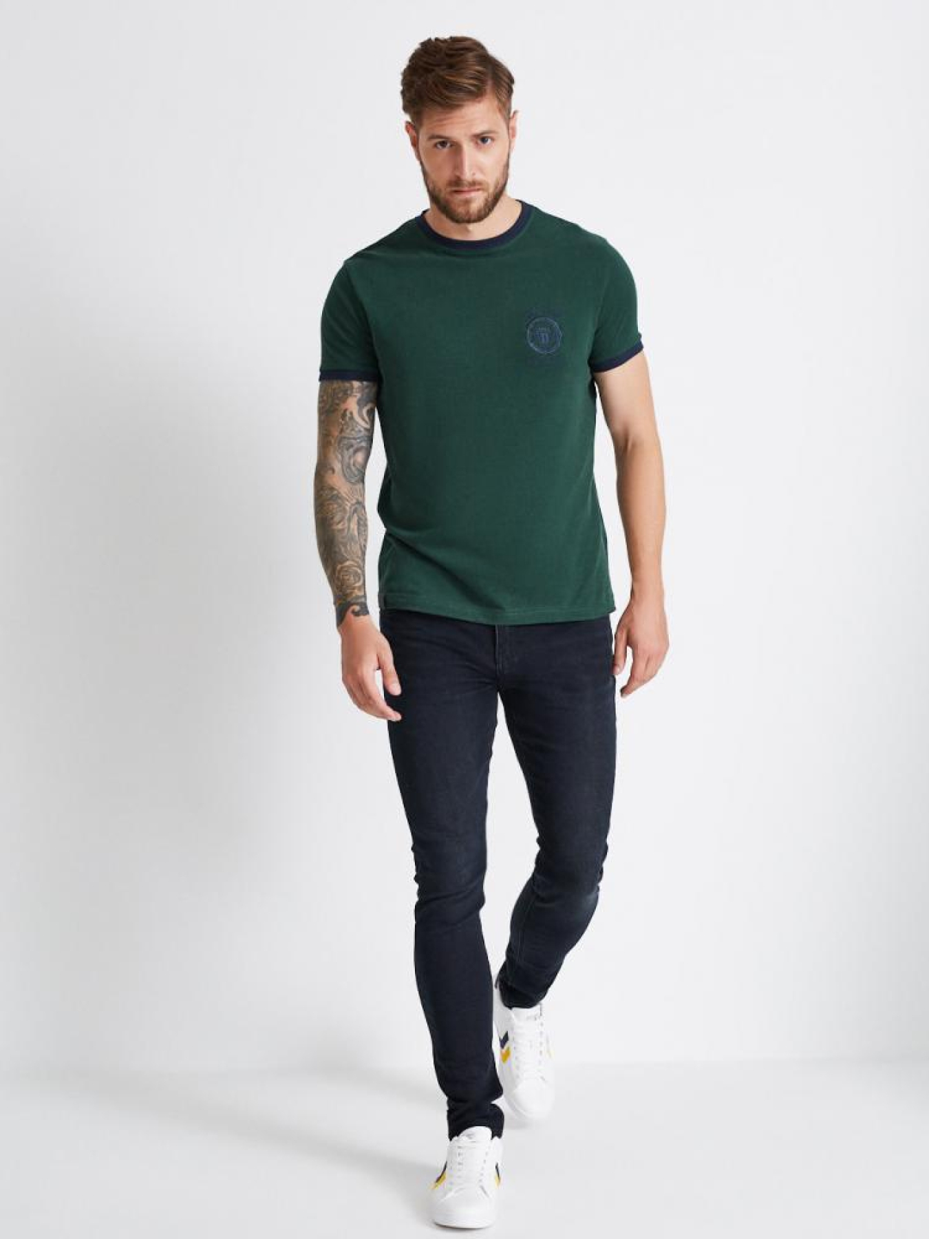 Завужені джинси DIVERSE Blackhart Xxxi Black модель 10037716 Фото