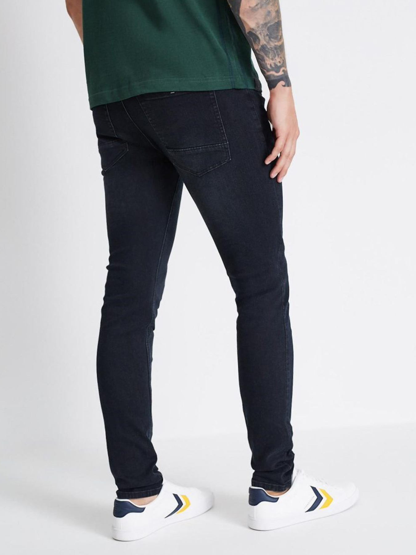 Завужені джинси DIVERSE Blackhart Xxxi Black модель 10037716 Фото