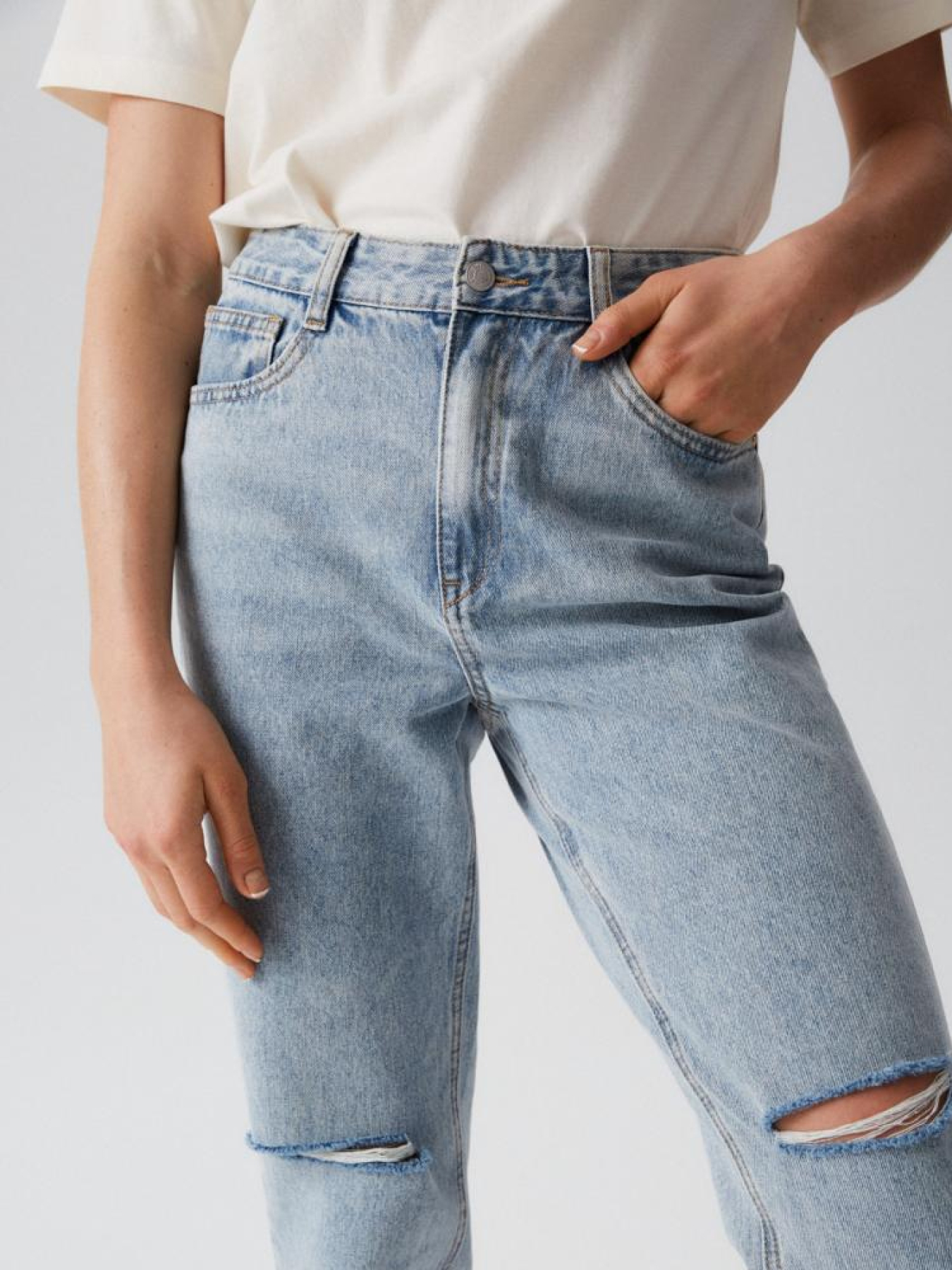 Прямые джинсы DIVERSE Loelo модель 10041098 Фото