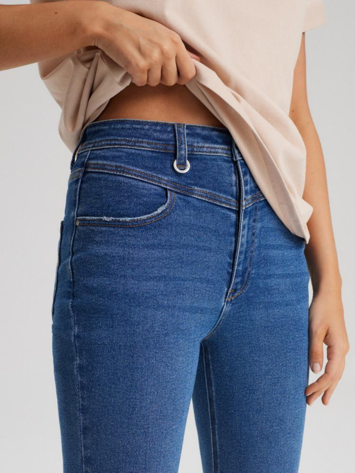 Зауженные джинсы DIVERSE Tjota модель 10044034 Фото