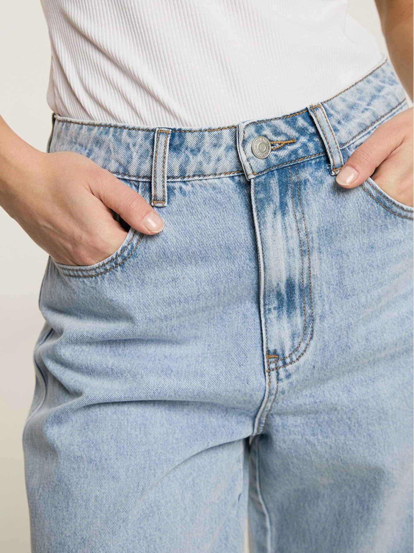 Широкие джинсы DIVERSE Corr модель 10046091 Фото