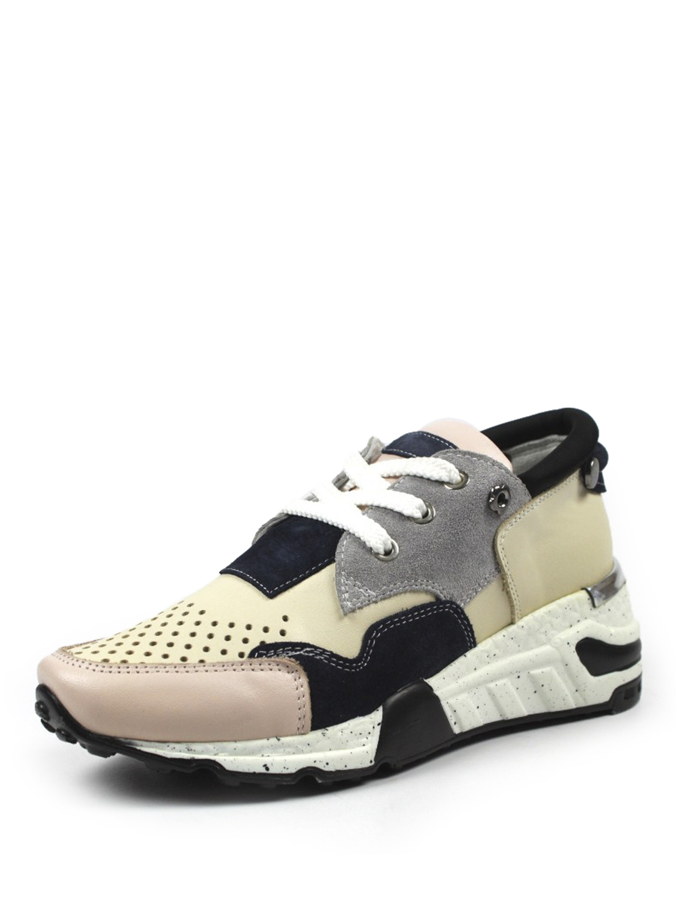 Кросівки повсякденні It-girl модель G155-8004beige-black Фото