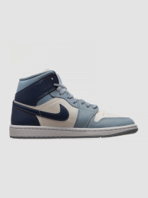 Кросівки Jordan 1 Mid Shoes 'Diffused Blue' модель BQ6472-140 Фото