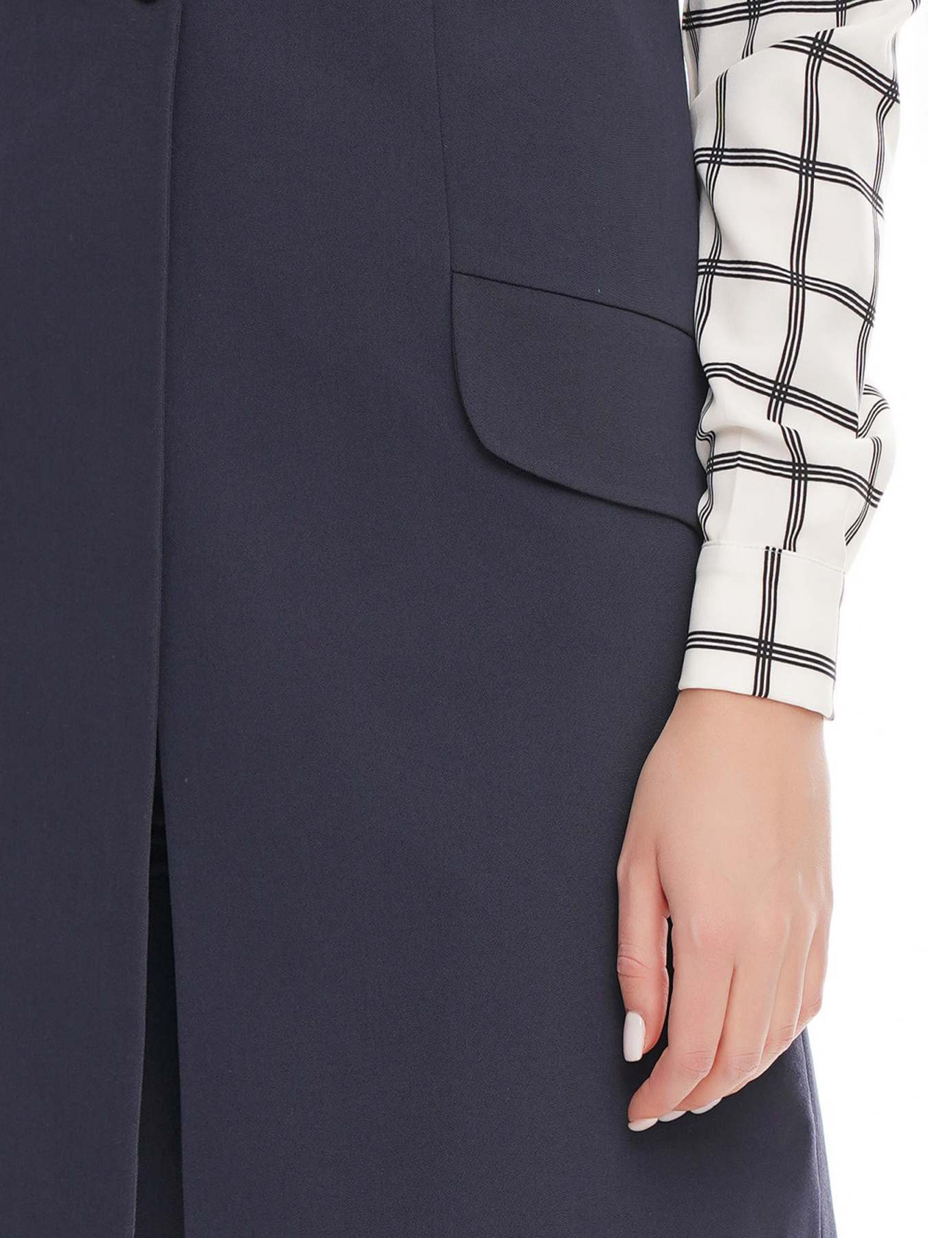 Жилет классический LadyLike модель ll153420063-sinj Фото