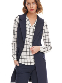 Жилет классический LadyLike модель ll153420063-sinj Фото