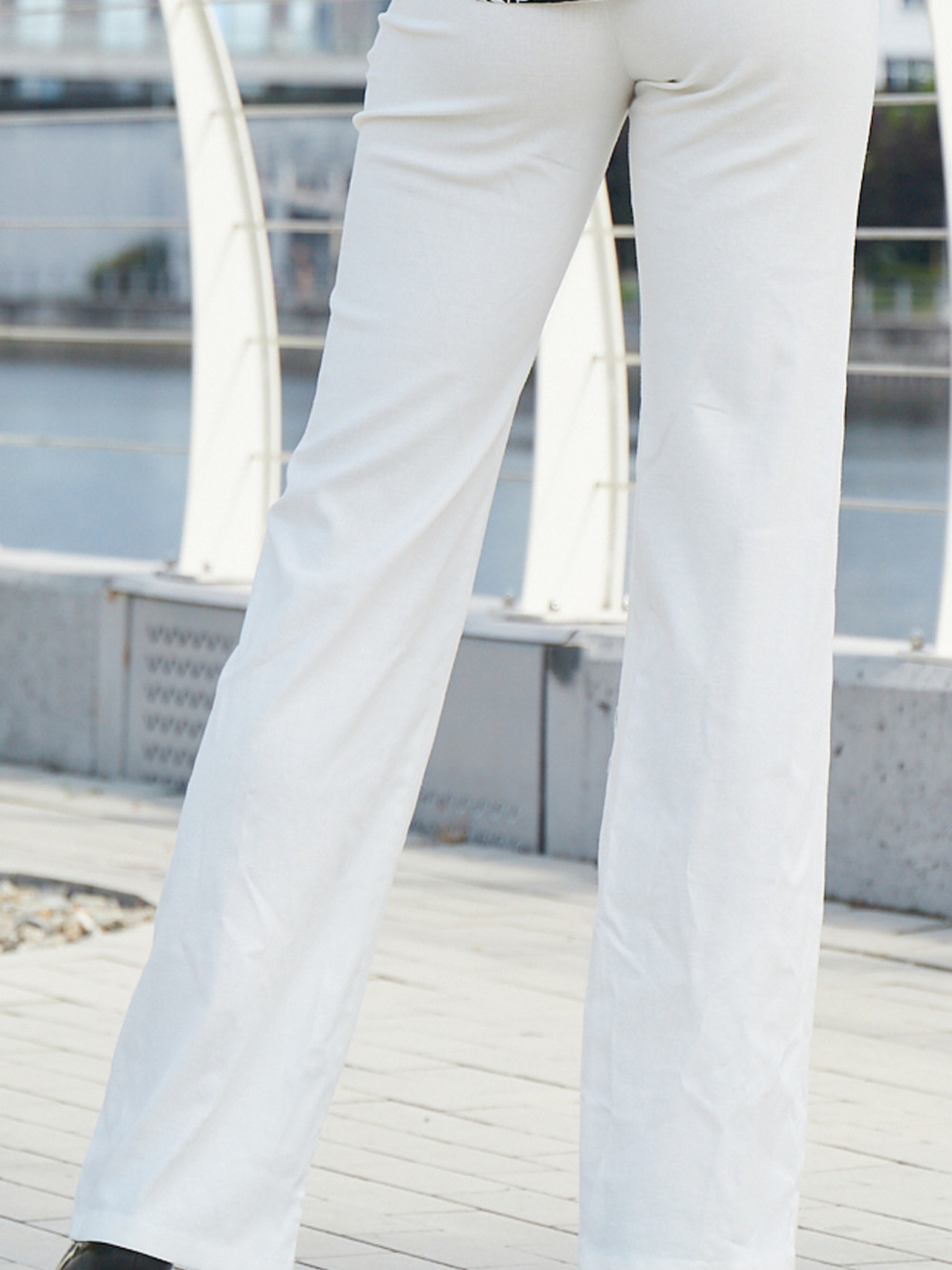 Штани повсякденні LadyLike модель ll19450001-molochnij Фото