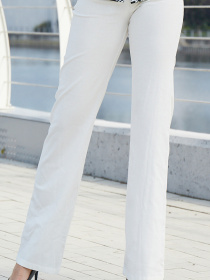 Штани повсякденні LadyLike модель ll19450001-molochnij Фото