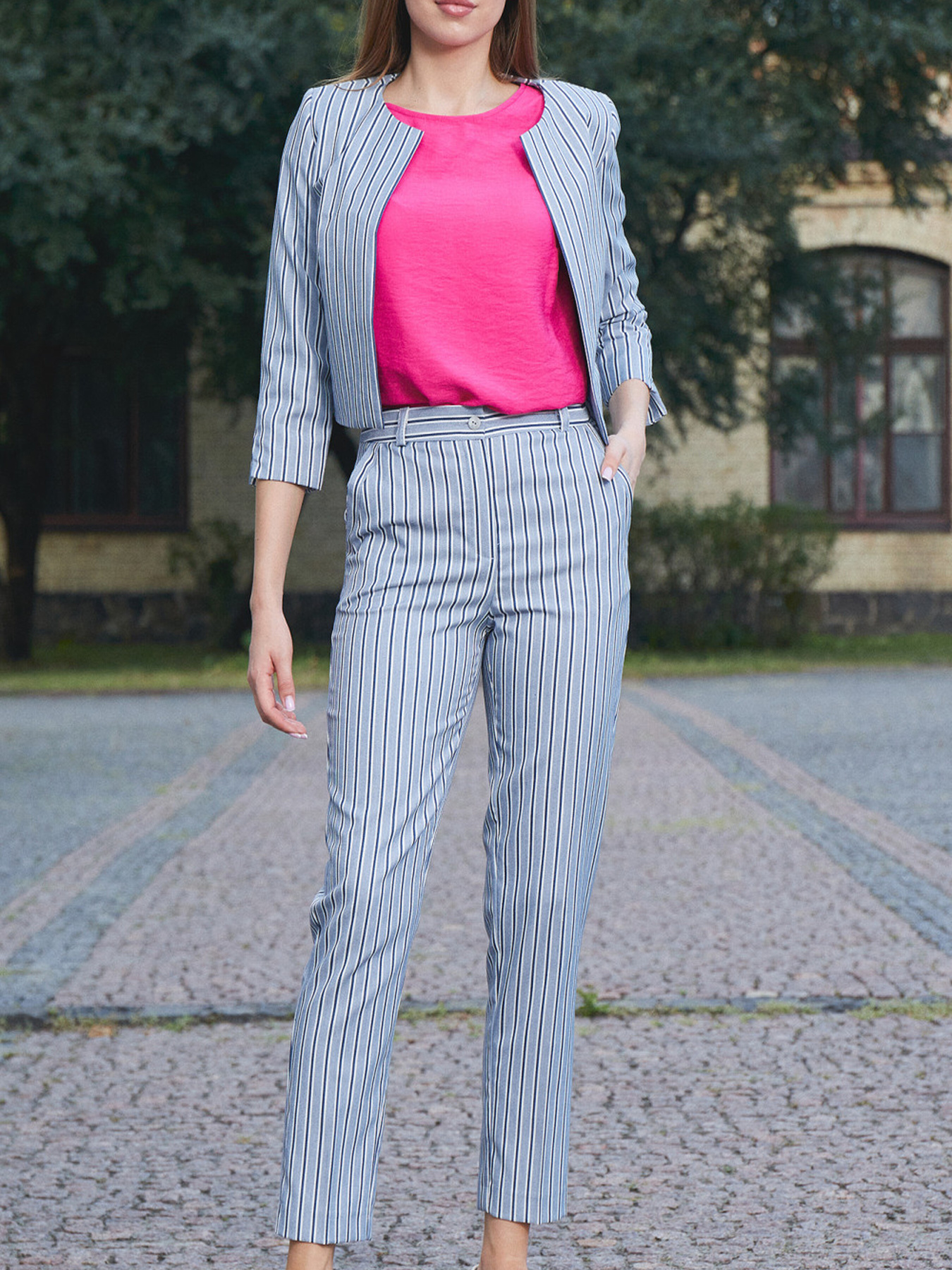 Жакет LadyLike модель ll108222364-blakitnij Фото