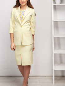 Юбка мини LadyLike модель ll135820031-zhovtij Фото