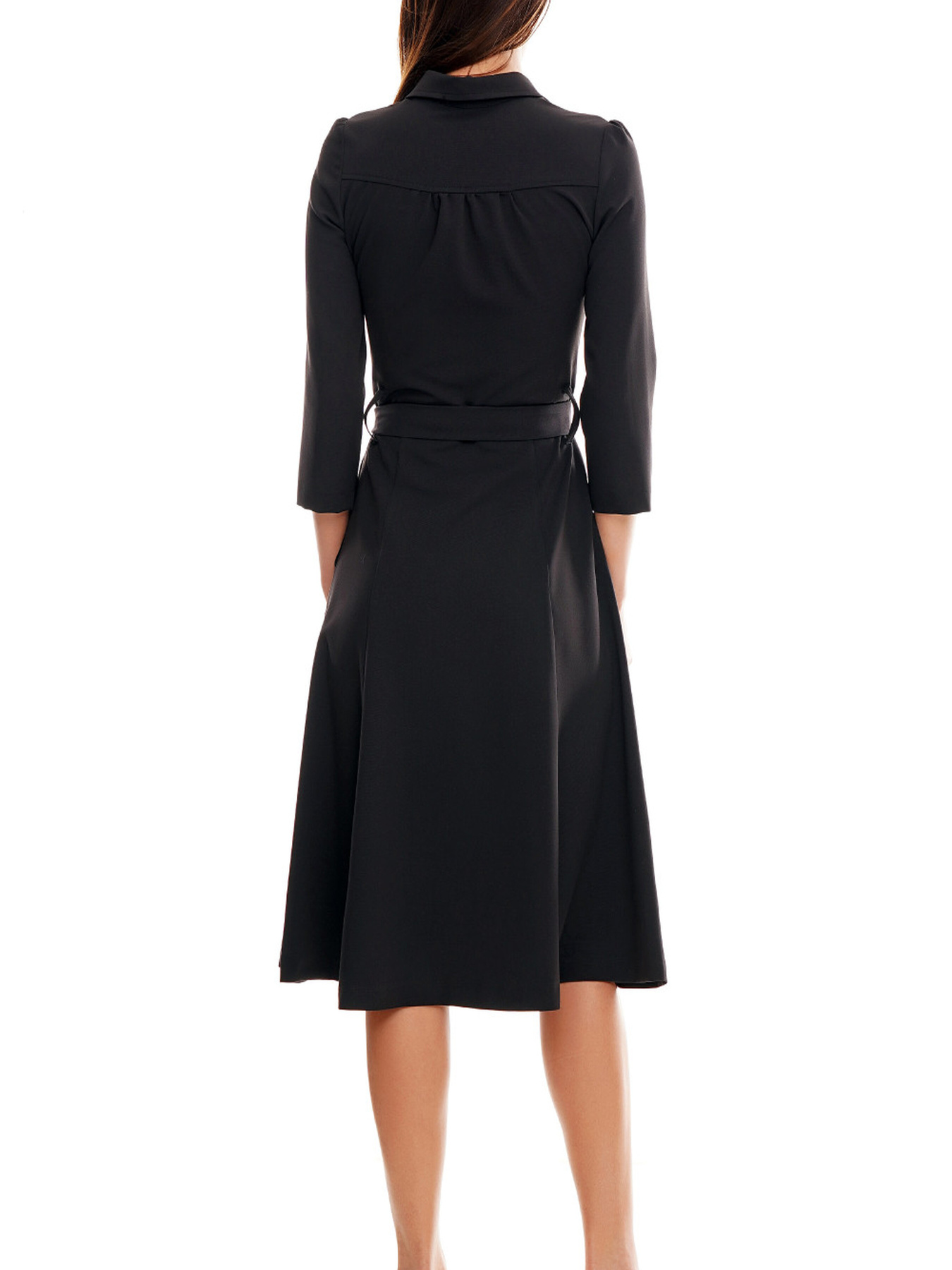 Платье миди LadyLike модель ll101920092-chornij Фото