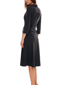 Платье миди LadyLike модель ll101920092-chornij Фото