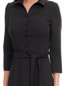 Платье миди LadyLike модель ll101920092-chornij Фото