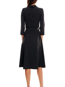 Платье миди LadyLike модель ll101920092-chornij Фото