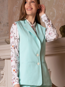 Жилет классический LadyLike модель ll135120042-bryuzovij Фото