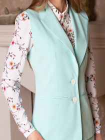 Классический жилет LadyLike модель ll135120042-bryuzovij Фото