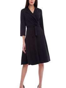 Платье миди LadyLike модель ll166320090-chornij Фото