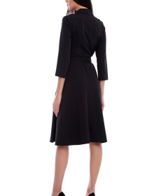 Платье миди LadyLike модель ll166320090-chornij Фото