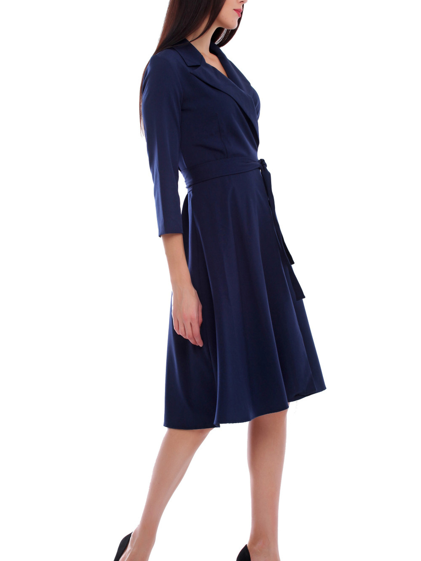 Платье миди LadyLike модель ll166320063-sinj Фото