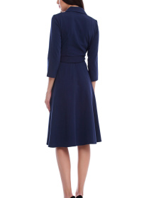 Платье миди LadyLike модель ll166320063-sinj Фото