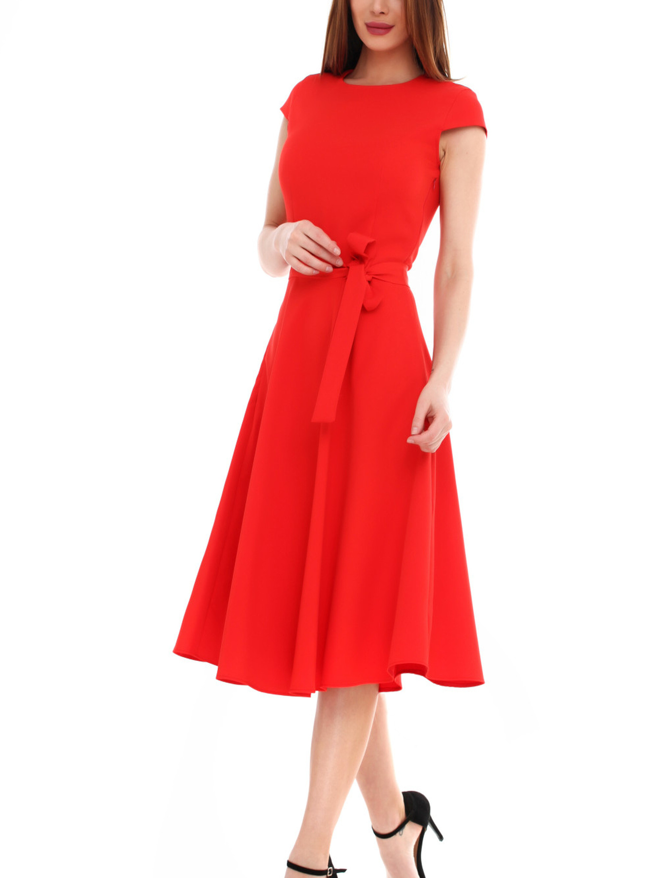 Сукня міді LadyLike модель ll99420009-chervonij Фото