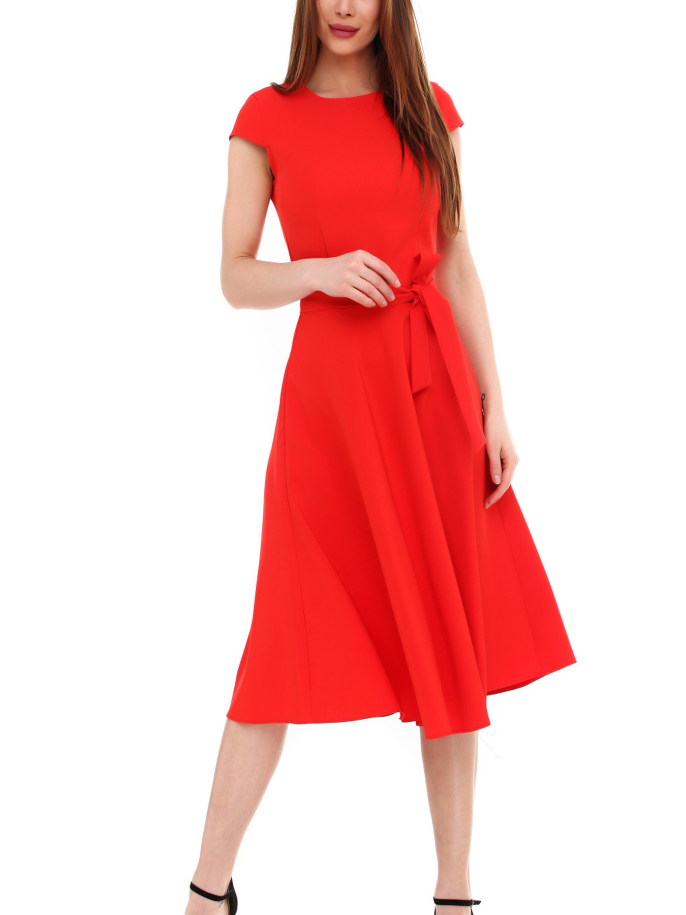 Сукня міді LadyLike модель ll99420009-chervonij Фото