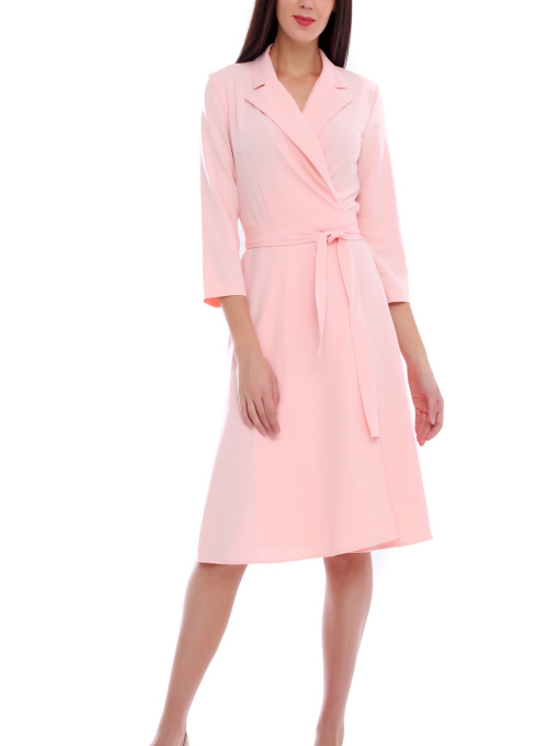 Платье миди LadyLike модель ll166320013-rozhevij Фото