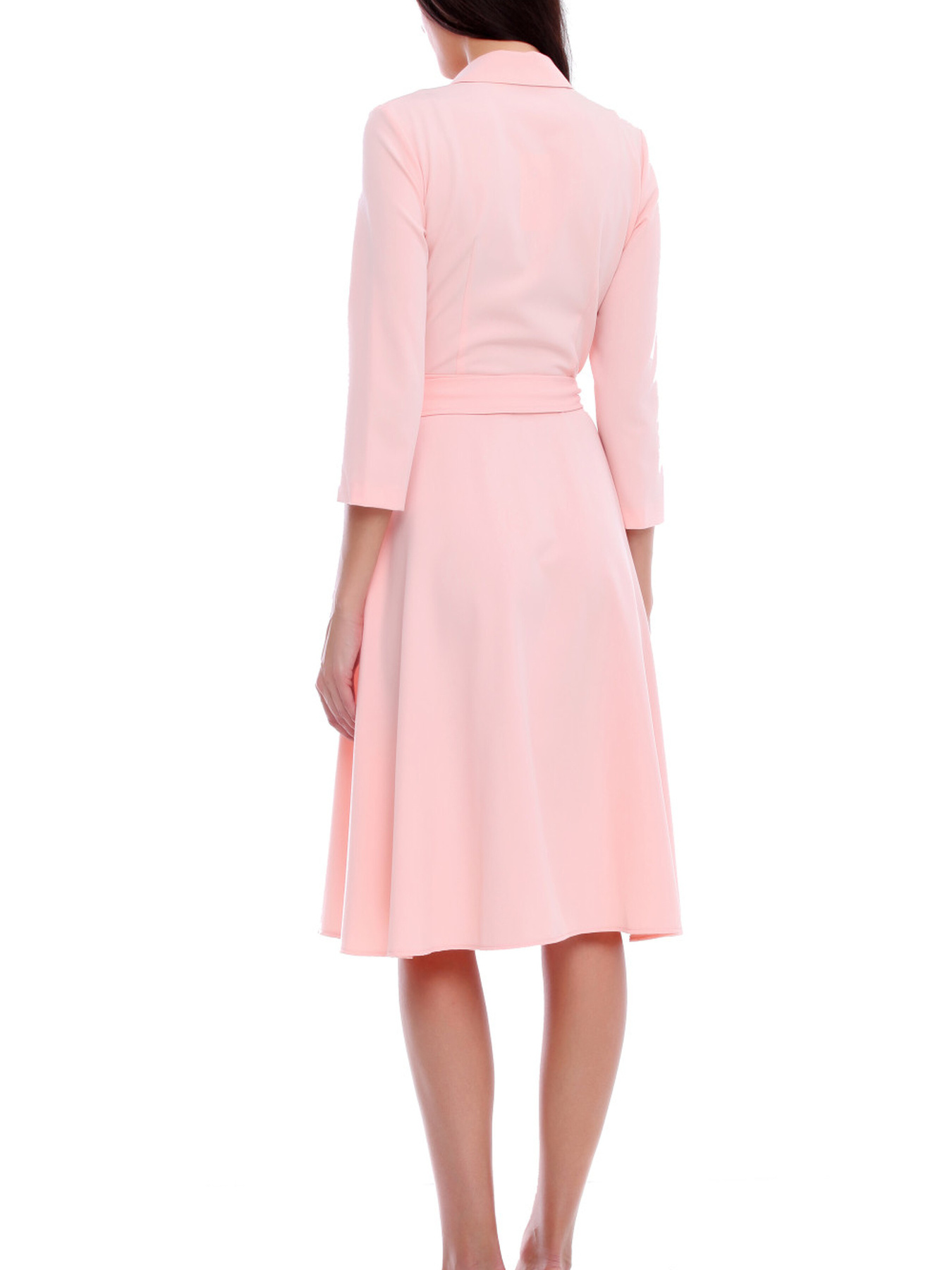 Платье миди LadyLike модель ll166320013-rozhevij Фото