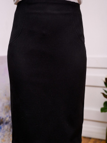 Юбка миди LadyLike модель ll31860090-chornij Фото