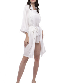 Халат LadyLike модель ll187610001-molochnij Фото