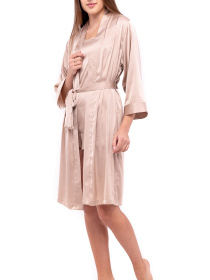 Халат LadyLike модель ll187630089-bezhevij Фото