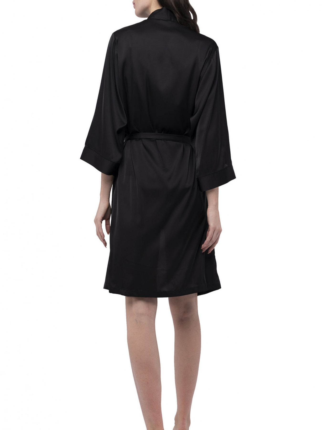 Халат LadyLike модель ll186730090-chornij Фото