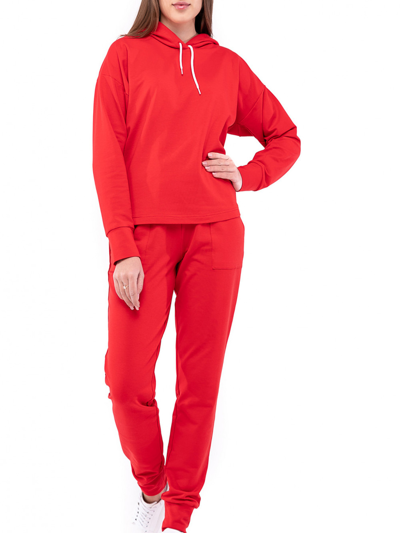 Спортивний костюм LadyLike модель ll188370110-chervonij Фото