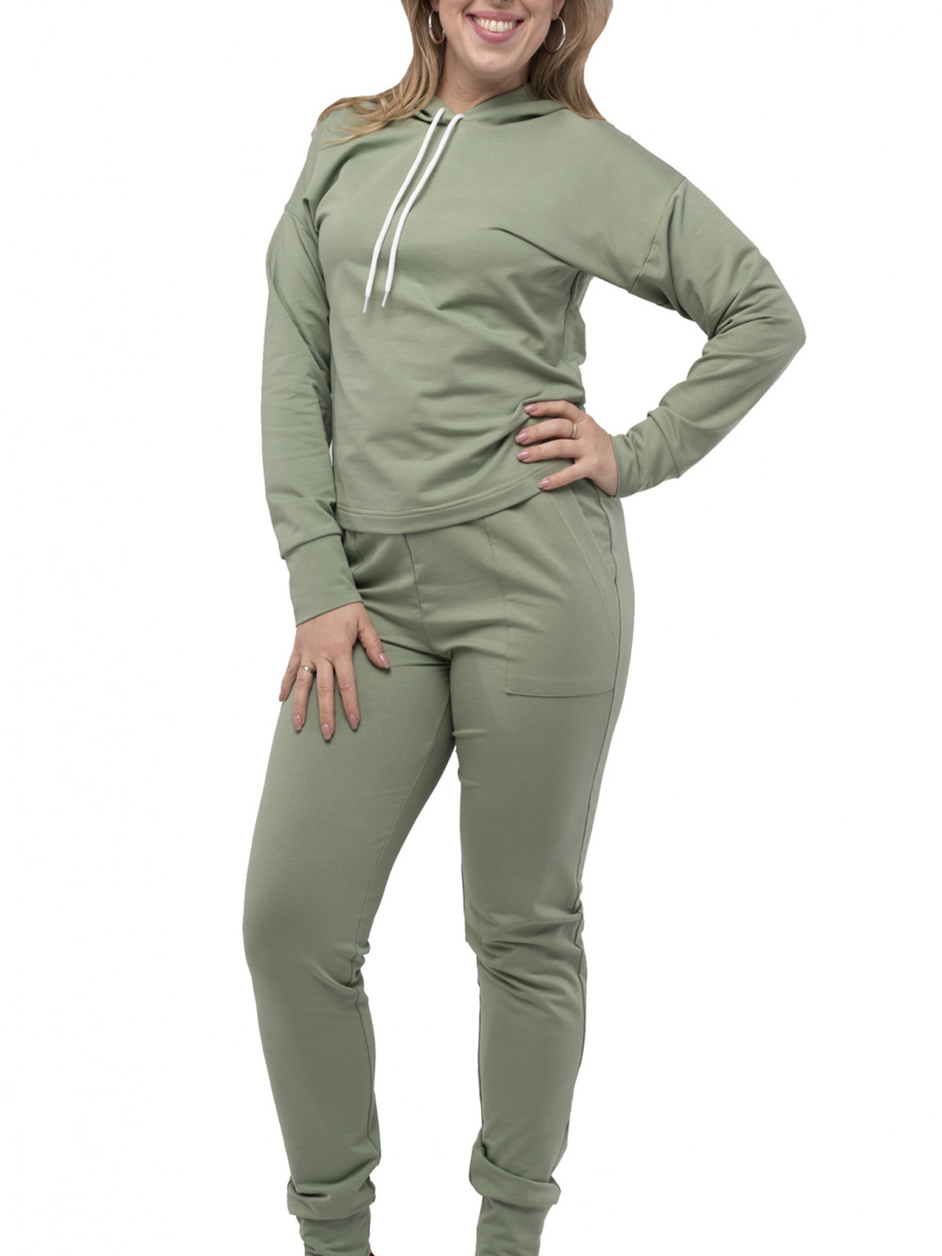 Спортивний костюм LadyLike модель ll188370147-zelenij Фото