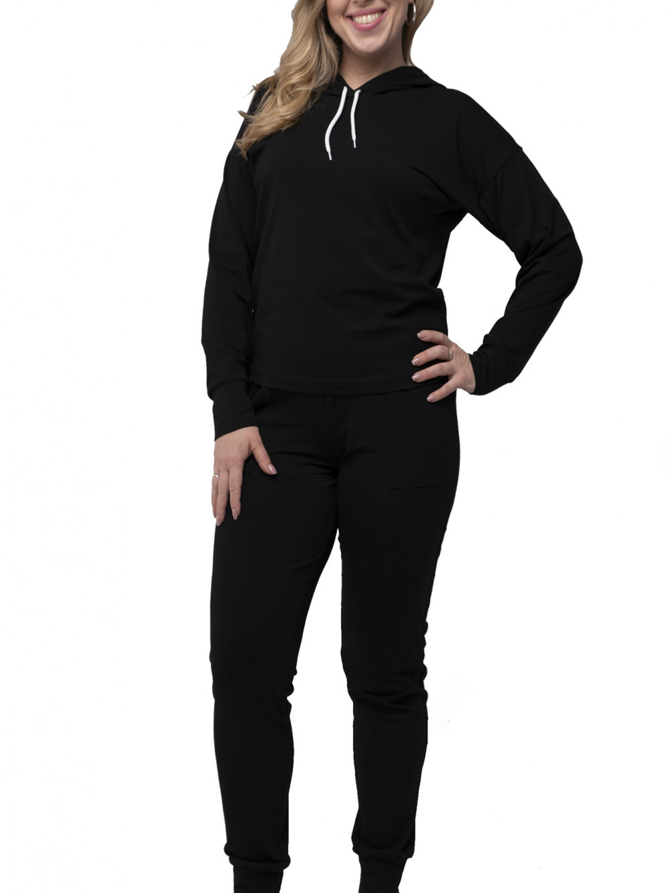 Спортивный костюм LadyLike модель ll188370190-chornij Фото