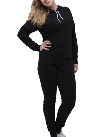 Спортивный костюм LadyLike модель ll188370190-chornij Спортивный костюм LadyLike модель ll188370190-chornij Фото