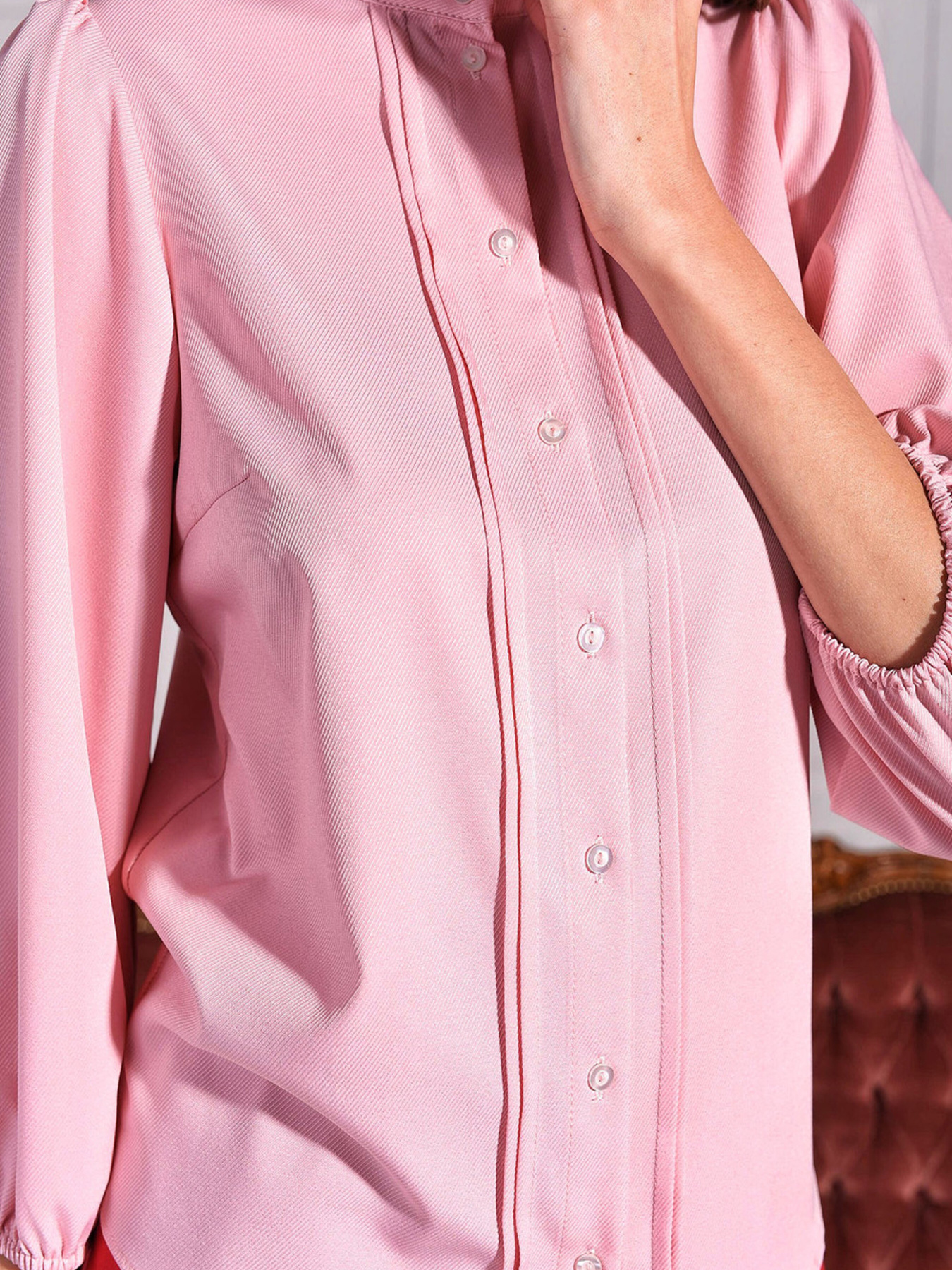 Блуза LadyLike модель ll190810011-rozhevij Фото