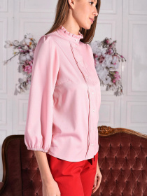 Блуза LadyLike модель ll190810011-rozhevij Фото