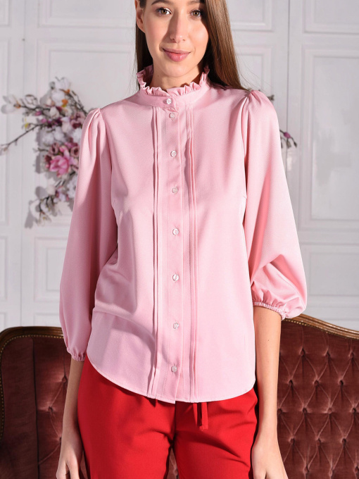 Блуза LadyLike модель ll190810011-rozhevij Фото