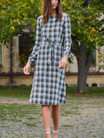 Сукня міді LadyLike модель ll153525790-chornij Фото