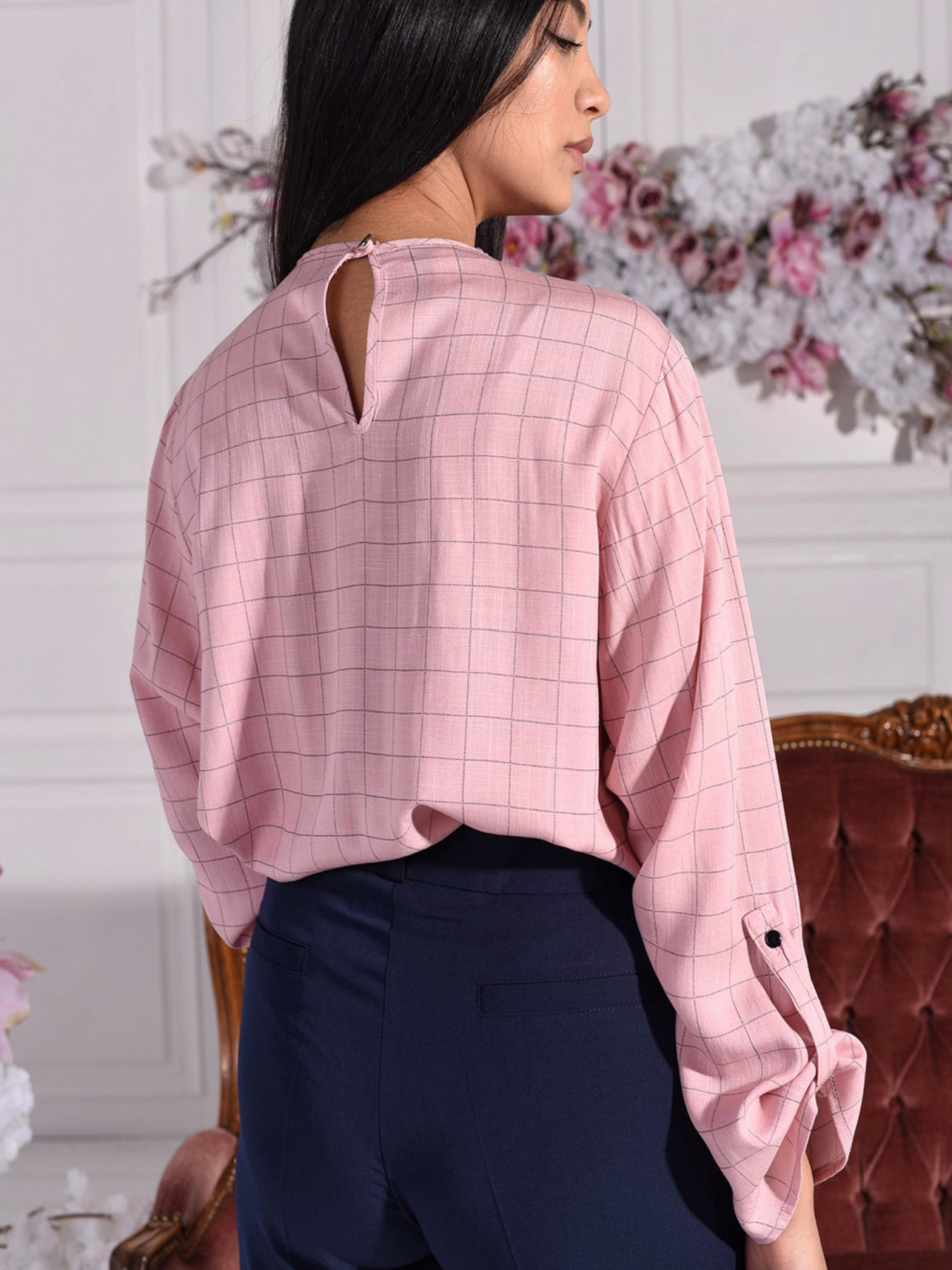 Блуза LadyLike модель ll189915611-rozhevij Фото