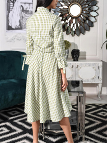 Сукня міді LadyLike модель ll191552247-olivkovij Фото