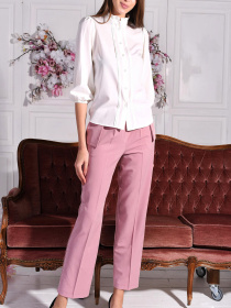 Брюки повседневные LadyLike модель ll191820011-rozhevij Фото