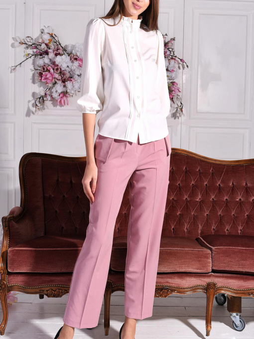 Повсякденні штани LadyLike модель ll191820011-rozhevij Фото