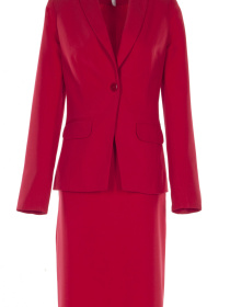 Юбка миди LadyLike модель ll188020011-malinovij Фото