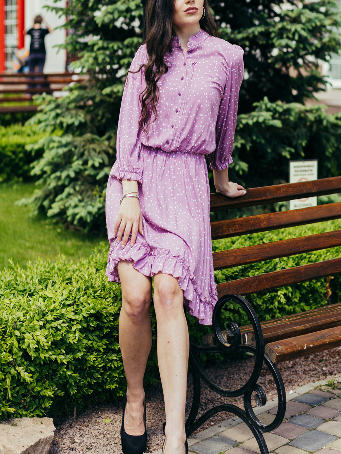 Сукня міні LadyLike модель ll194013351-rozhevij Фото