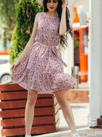 Платье мини LadyLike модель ll195418865-rznokolxorovij Фото