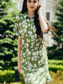 Платье мини LadyLike модель ll196516547-zelenij Фото