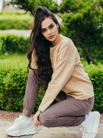 Спортивный костюм LadyLike модель ll197470089-bezhevij Фото